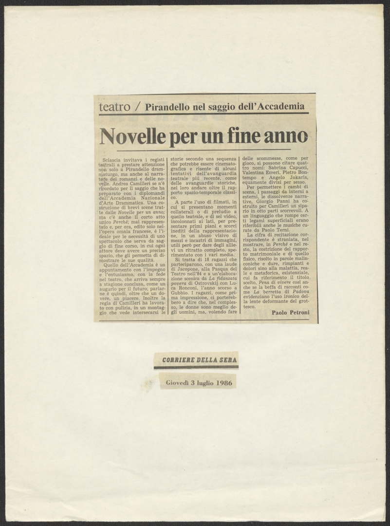 Recensioni