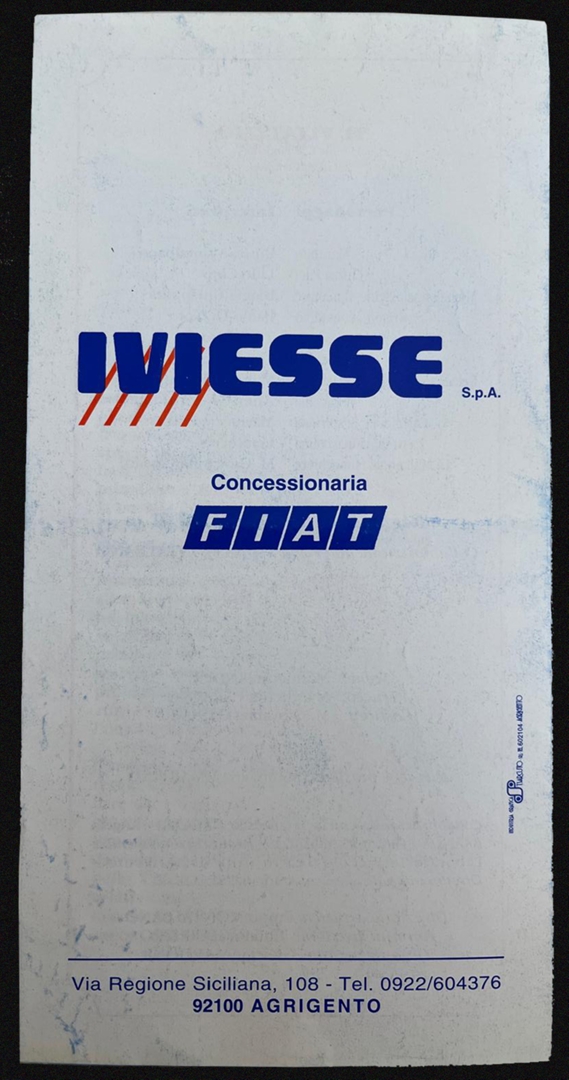 Programma di sala